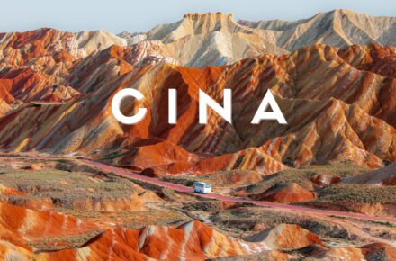Montagne di Zhangye Danxia, paesaggio colorato del Parco Geologico Nazionale