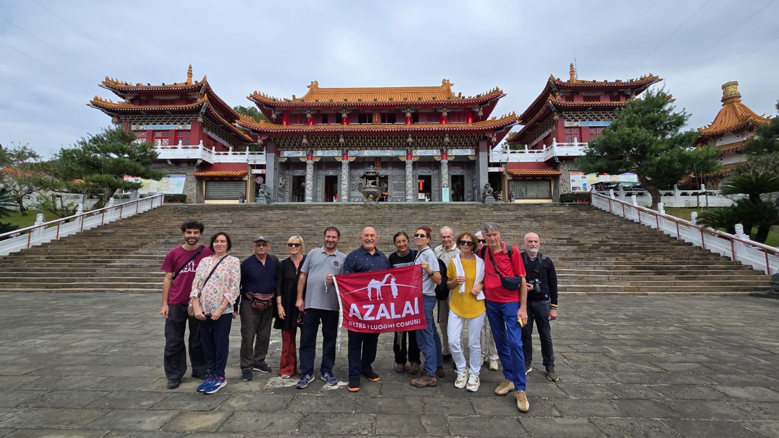 Gruppo Azalai 2025 - Wenwu Temple presso il Sun Moon Lake - Taiwan